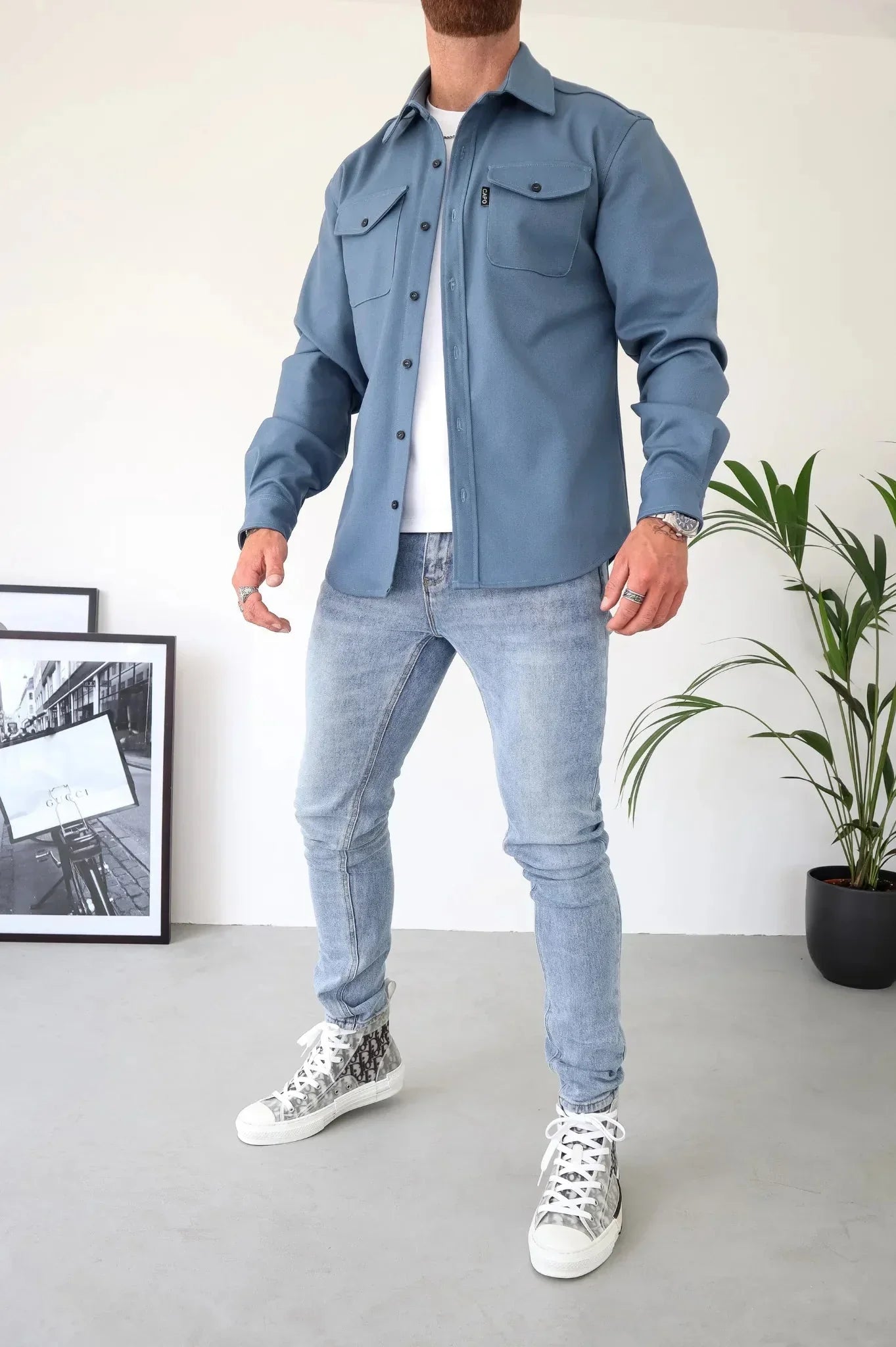 Men’s Overshirt Jacket | Casual Layer with Clean and Modern Fit