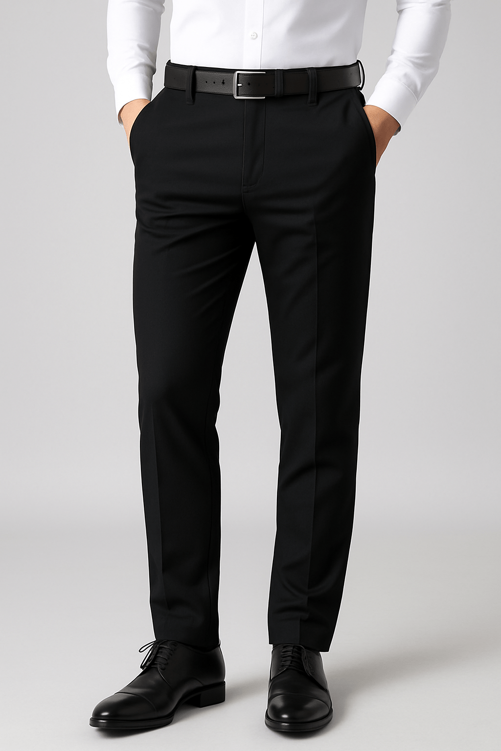 Men’s Stretch Formal Trousers | Tailored Fit and Modern Comfort