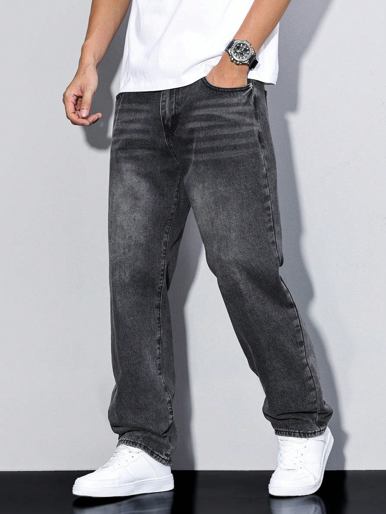 Men’s Baggy Jeans | Relaxed Fit Denim with Casual Urban Style